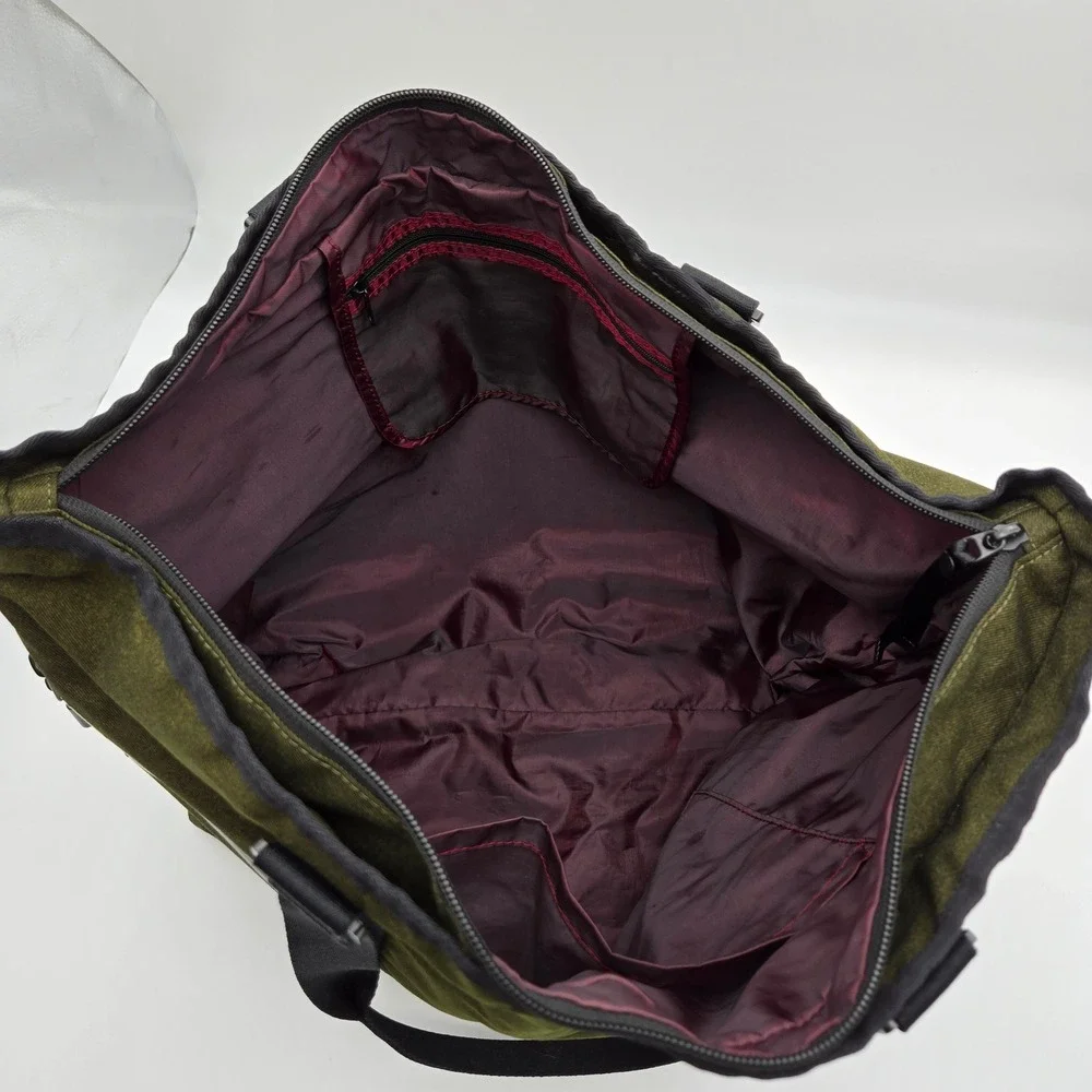 Nike Mens Olive Green Tech Fleece Sportswear Utility Tote Bag Large
